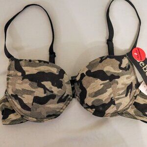 🇨🇦 Lebody Camouflage Push-Up Bra, 34C